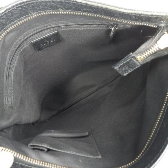 Authentic Gucci GG Monogram Supreme Horsebit Messenger Crossbody Bag - Picture 8 of 12